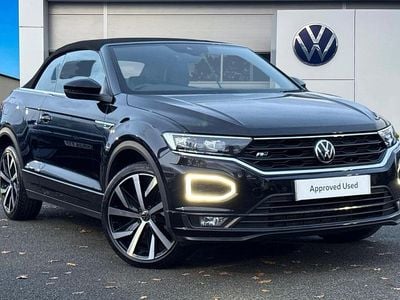 Black Used 2021 VW T-Roc R-line SUV | £21,590 (Fair price)