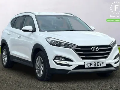 Used Hyundai Tucson SE 141 HP (103 kW) 2018 White SUV