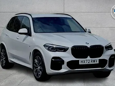 Used BMW X5 M Sport 286 HP (210 kW) 2022 Mineral white metallic SUV