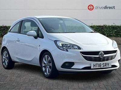 Used Vauxhall Corsa 75 HP (55 kW) 2018 White Hatchback