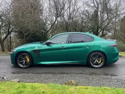 Begagnad Alfa Romeo Giulia Quadrifoglio 2021 Grön Sedan