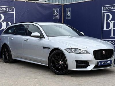 Used Jaguar XF Sportbrake R-Sport 180 HP (132 kW) 2018 Silver Estate