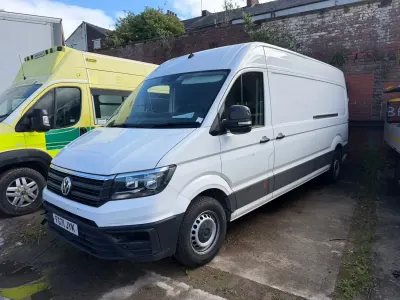 Begagnad VW Crafter Startline 140 HK (102 kW) 2021 Vit Van