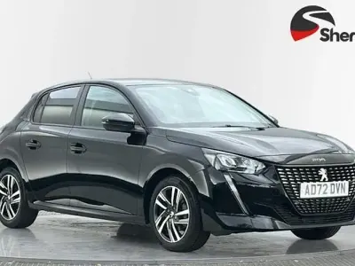 Used Peugeot 208 Active+ 75 HP (55 kW) 2023 Black Hatchback