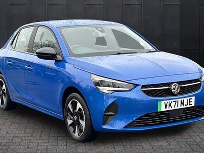 Used Vauxhall Corsa-e 100 kW (136 HP) 2020 Blue Hatchback