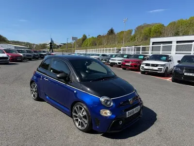 Used Abarth 595 Turismo 165 HP (121 kW) 2016 Blue Hatchback