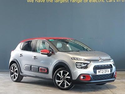 Used Citroën C3 PureTech 83 HP (61 kW) 2021 Grey Hatchback