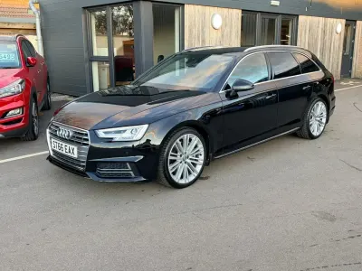 Used Audi A4 S-Line 272 HP (200 kW) 2016 Black Estate