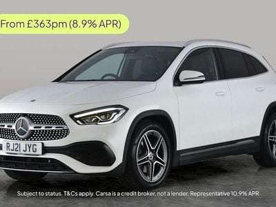 White Used 2021 Mercedes GLA220 AMG line SUV | £24,223 (Good price)