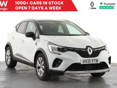 Gebraucht Renault Captur Iconic 130 PS (95 kW) 2021 Weiß SUV