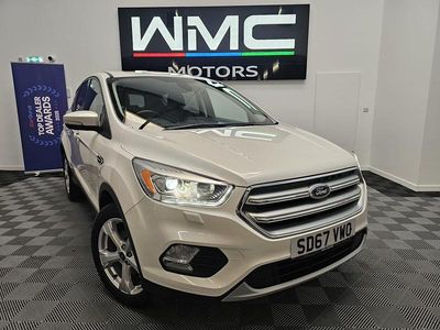 Used Ford Kuga Titanium 150 HP (110 kW) 2017 White SUV
