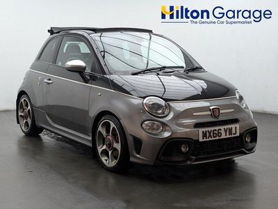 Black/grey Used 2016 Abarth 595 Turismo Cabriolet | £8,350 (Fair price)