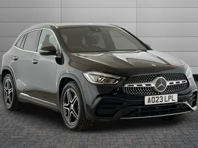 Used Mercedes GLA200 AMG Line Premium 163 HP (119 kW) 2023 Black SUV