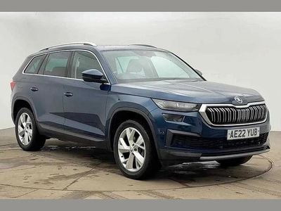 Used Skoda Kodiaq SE L 150 HP (110 kW) 2022 Blue SUV