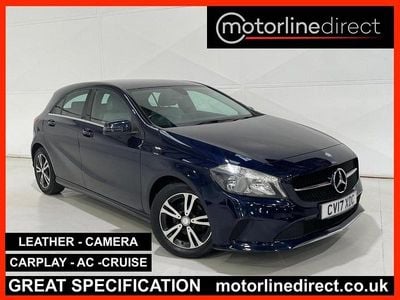 Blue Used 2017 Mercedes A180 SE Hatchback | £8,985 (Good price)