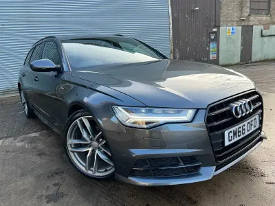Begagnad Audi A6 Black Edition 190 HK (139 kW) 2017 Grå Kombi