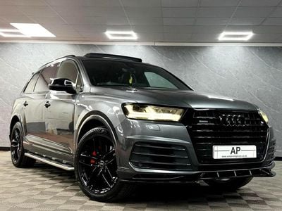 Grey Used 2015 Audi Q7 S-Line SUV | £21,490 (A bit pricey)