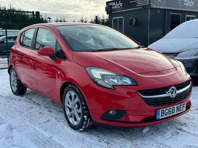 Used Vauxhall Corsa 75 HP (55 kW) 2018 Red Hatchback