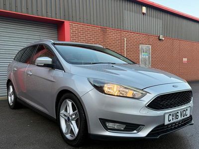Silver Used 2016 Ford Focus Titanium Estate | £3,995 (Good price)