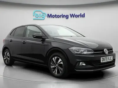 Used VW Polo Match 80 HP (58 kW) 2020 Black Hatchback
