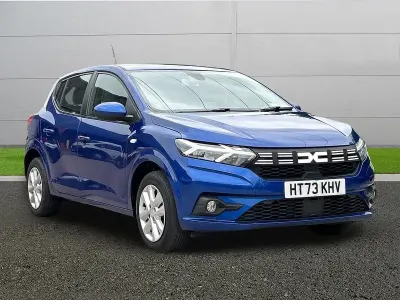 Used Dacia Sandero Expression 100 HP (73 kW) 2023 Blue Hatchback
