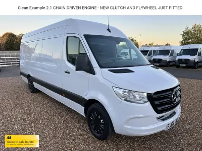 Used Mercedes Sprinter 163 HP (119 kW) 2019 White Van