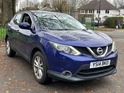 Blue Used 2014 Nissan Qashqai Acenta SUV | £3,499 (Fair price)