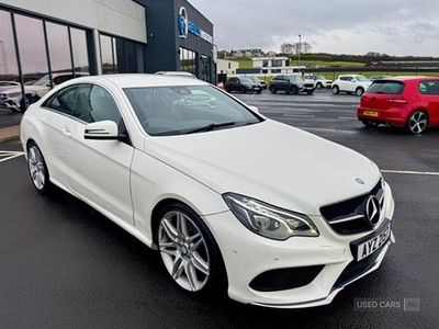 White Used 2016 Mercedes E220 AMG line Coupe | £9,750 (Good price)