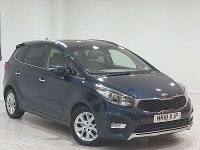 Blue Used 2018 Kia Carens MPV | £9,998 (Fair price)