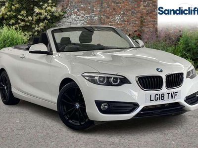 used BMW 218 2 Series Convertible d Sport 2dr [Nav] Step Auto