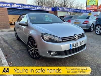 used VW Golf Cabriolet 2.0 GT TDI BLUEMOTION TECHNOLOGY 2d 139 BHP