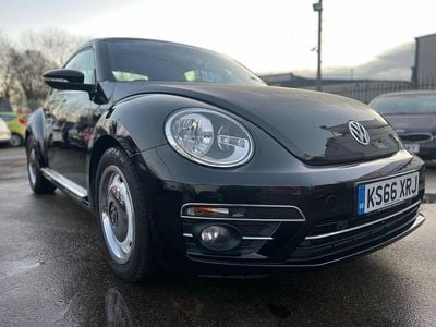 Used VW Beetle Design 150 HP (110 kW) 2016 Black Hatchback