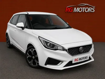 Used MG MG3 Exclusive 106 HP (77 kW) 2019 White Hatchback
