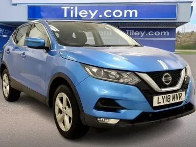 Used Nissan Qashqai Acenta 115 HP (84 kW) 2018 Blue SUV