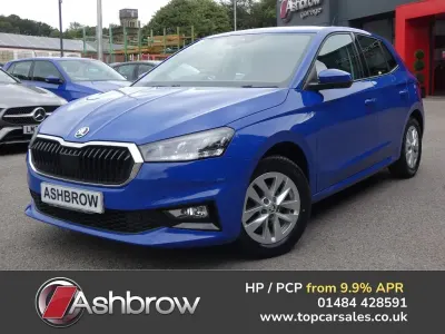 Used Skoda Fabia Comfort 80 HP (58 kW) 2022 Blue Hatchback