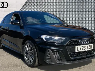 New Audi A1 Sportback S-Line 116 HP (85 kW) 2026 Black Hatchback