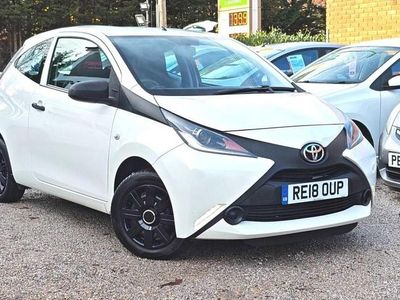 White Used 2018 Toyota Aygo Hatchback | £5,295 (Fair price)