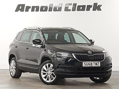 Used Skoda Karoq SE L 150 HP (110 kW) 2018 Black SUV