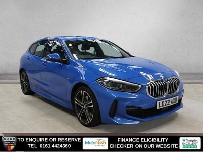 Used BMW 118 M Sport 150 HP (110 kW) 2022 Blue Hatchback