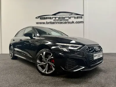 Used Audi A3 Competition 204 HP (150 kW) 2021 Black Sedan