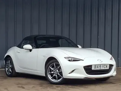 Używany Mazda MX5 132 KM (97 kW) 2019 Biały Kabriolet