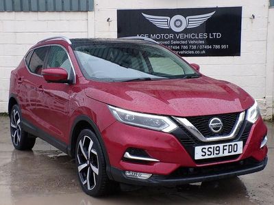 Used Nissan Qashqai Tekna 2019 Red SUV