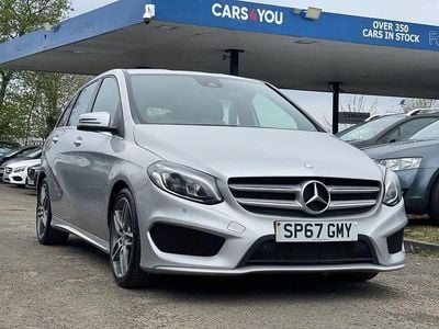 Used Mercedes B200 AMG line 136 HP (100 kW) 2017 Silver MPV