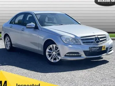 Begagnad Mercedes C180 Executive 2013 Silver Sedan