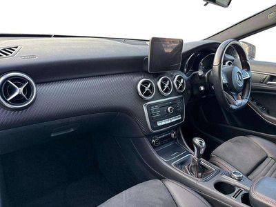 Used Mercedes A180 AMG line 120 HP (88 kW) 2018 Black Hatchback