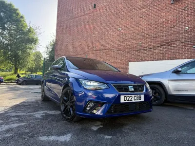 Used Seat Ibiza FR 115 HP (84 kW) 2017 Blue Hatchback