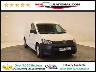 Used VW Caddy 102 HP (75 kW) 2022 White MPV