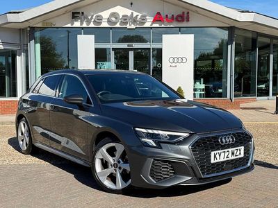 Grey Used 2022 Audi A3 Sportback S-Line Hatchback | £23,990 (A bit pricey)