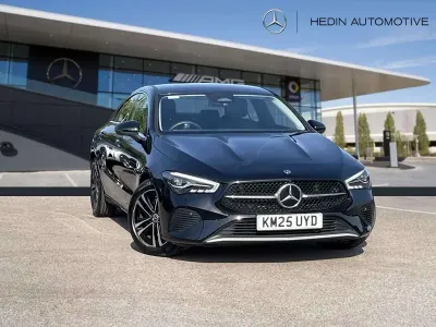 Used Mercedes CLA180 Sport Edition 136 HP (100 kW) 2025 Black Sedan