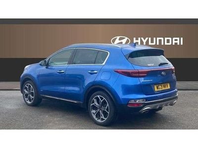 Used Kia Sportage GT-Line 180 HP (132 kW) 2021 Blue SUV